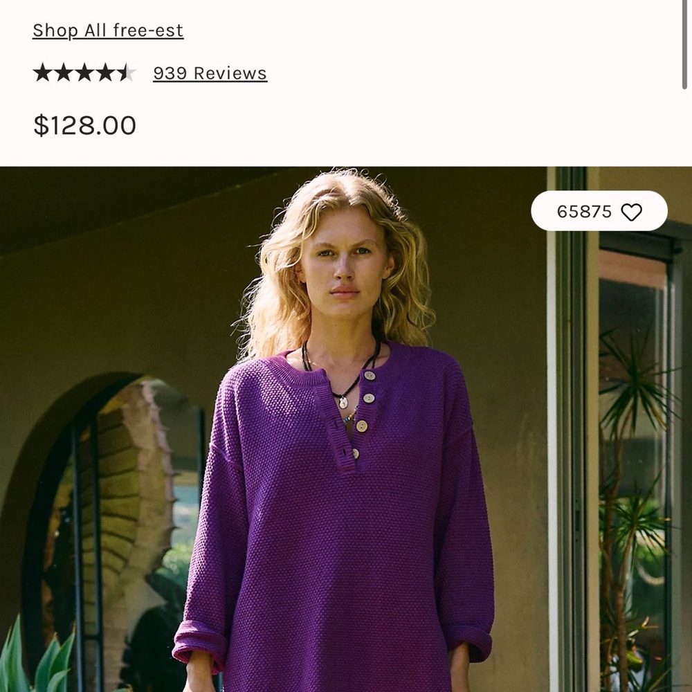 Free People Hailee Sweater Set